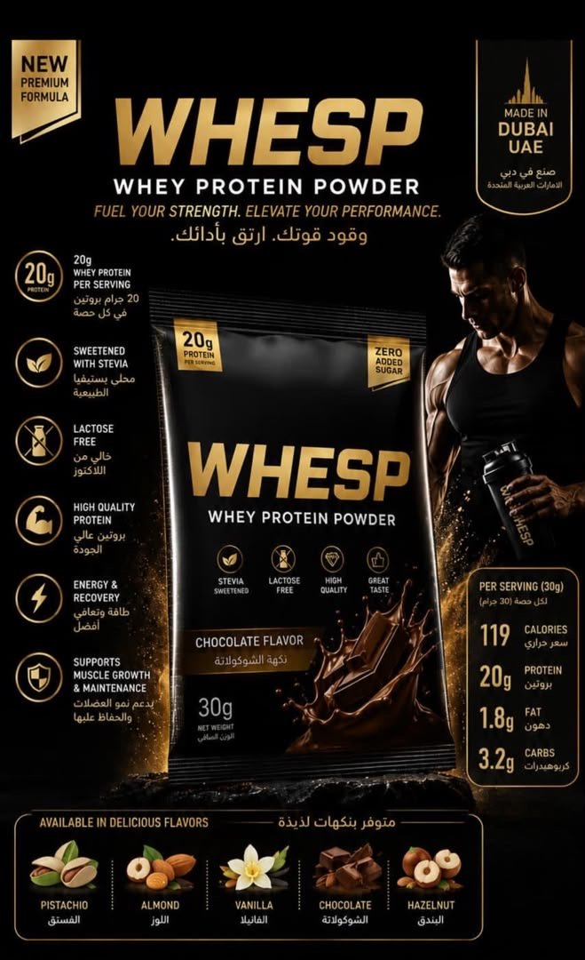 WHESP Whey Protein Powder